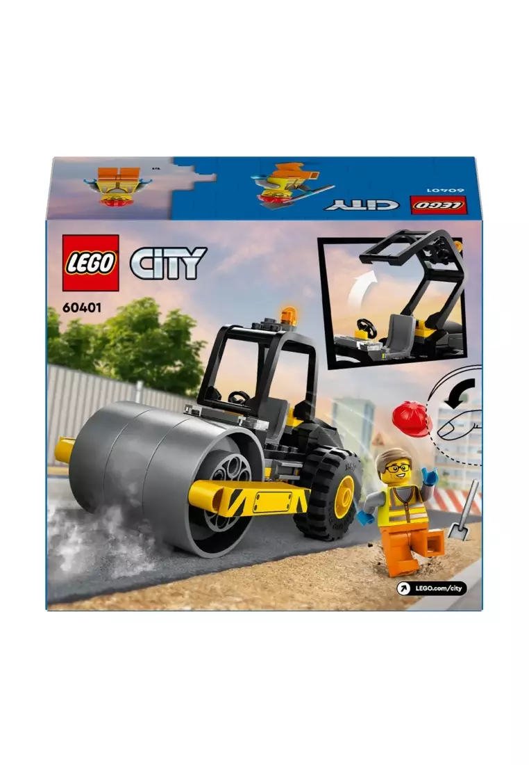 Buy LEGO® LEGO® City 60401 Construction Steamroller, Age 5+