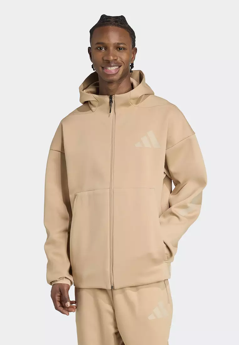 Jual ADIDAS Full-Zip Hooded Track Jacket Original 2025