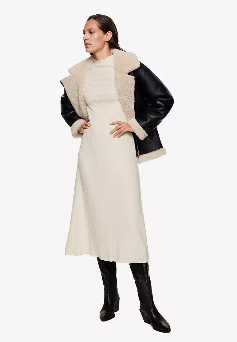 Buy Mango Knit Midi Dress 2025 Online ZALORA Philippines - Main Image