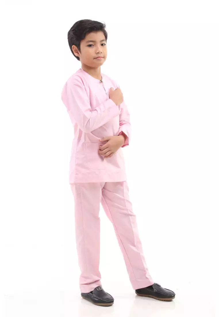 Baju Melayu Moden Teluk Belanga For Kids