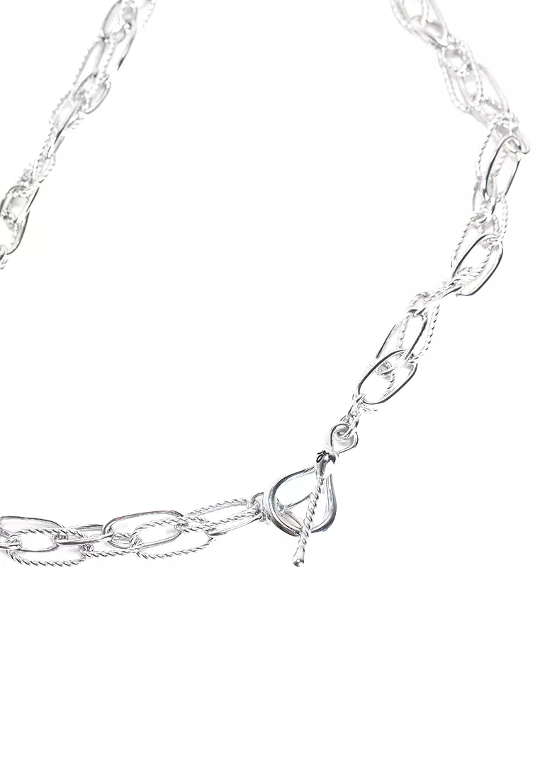 Tara Twist Hoops Necklace