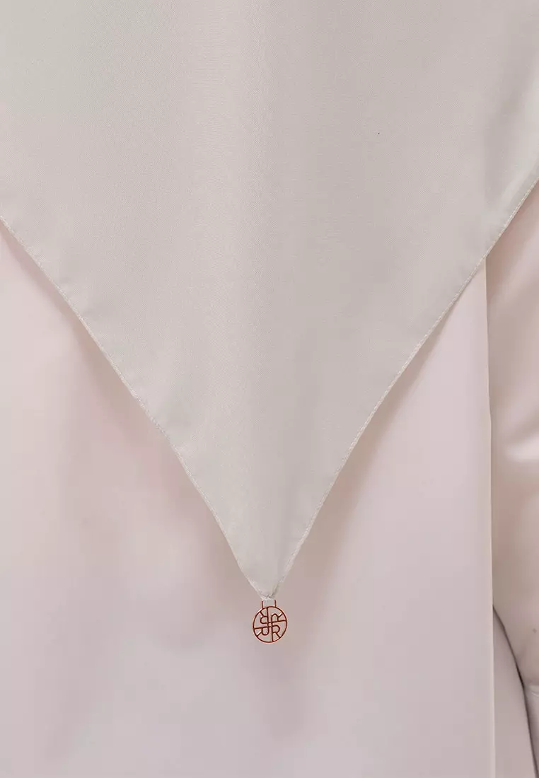 Ria Miranda Ivory Rarina Scarf