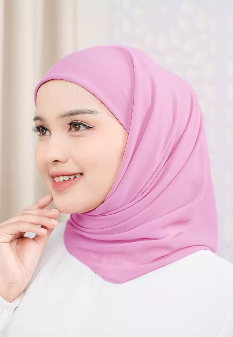 HIJAB INSTAN ALINE - PURPLISH PINK