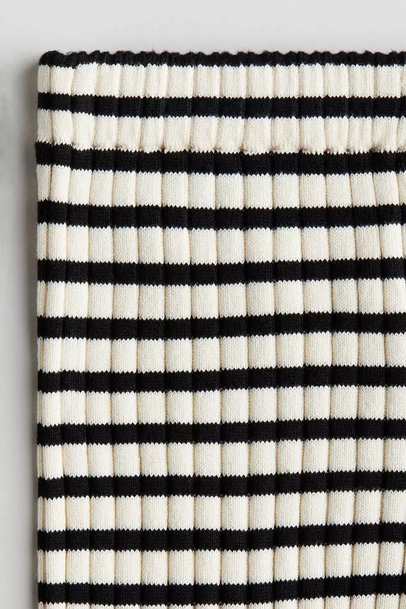 Ribbed leggings
