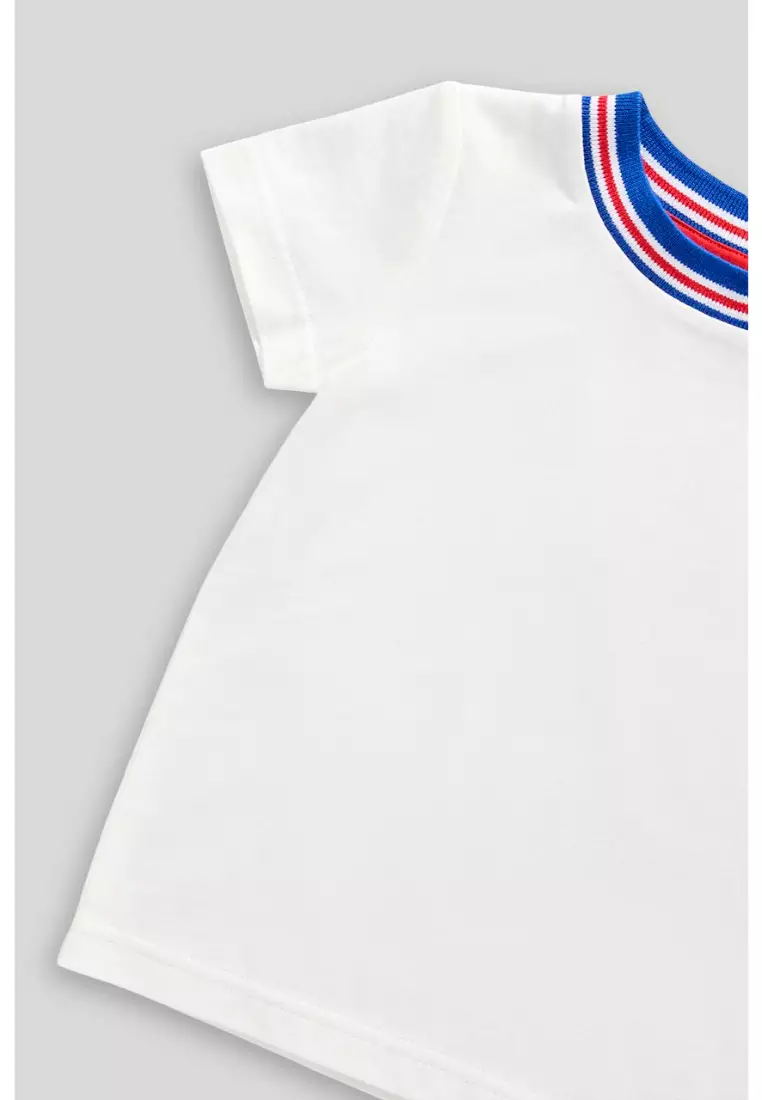 Gingham Shirt and T-Shirt Set