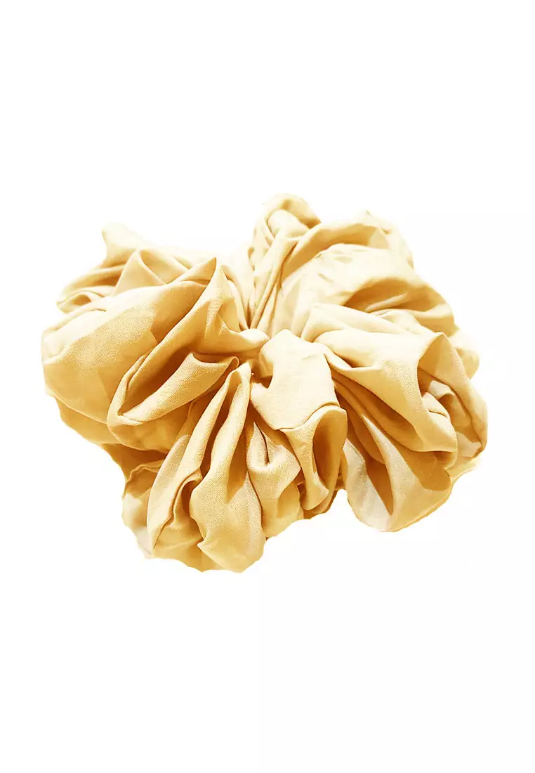 Hair Volumizer Scrunchie Nude