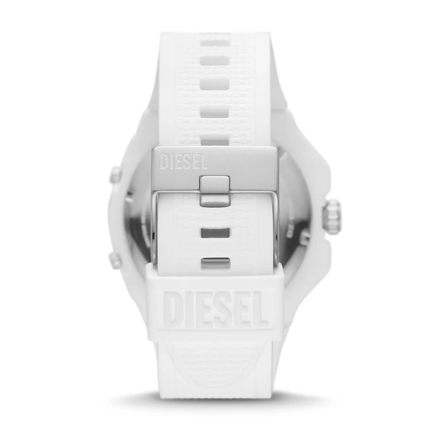 Diesel Analog Framed Nylon White Jam Tangan Pria 51MM DZ1988