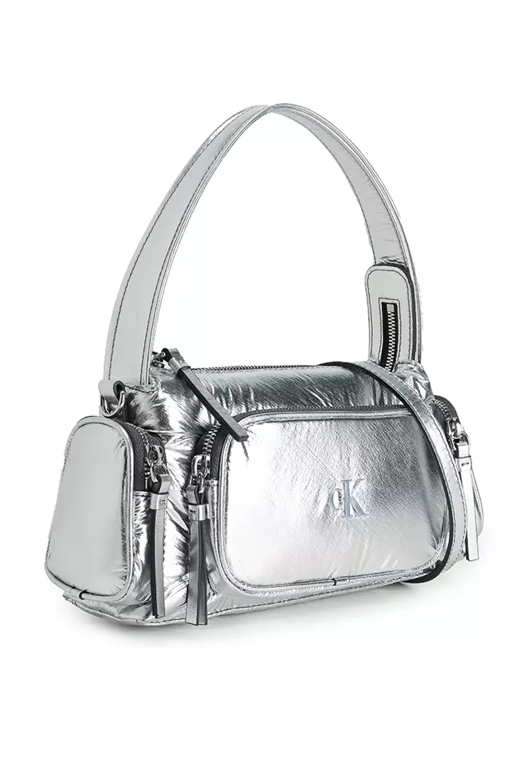 Pocket Metallic 小型肩背包 - Calvin Klein Accessories