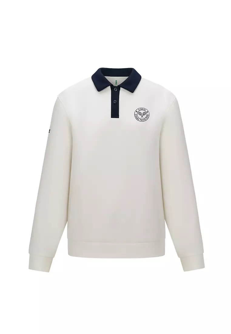 女裝 TENNIS CLUB LOGO 寬鬆 POLO 衛衣