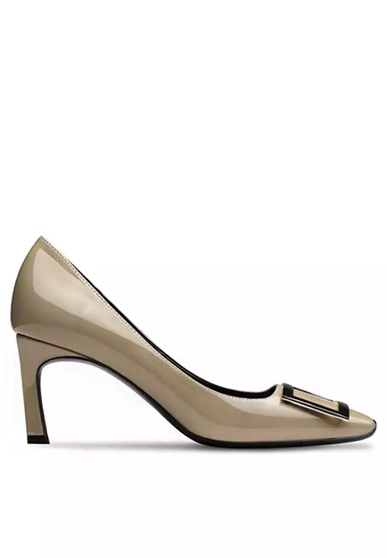 Discount on Twenty Eight Shoes  shoes - SKU: 7cm Square Buckle High Heel Shoes Dfx01-Q