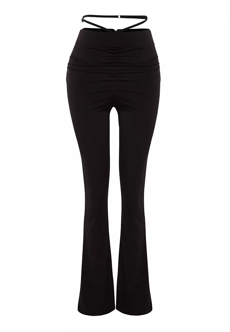 ASOS DESIGN Petite Basic Kick Flare Leggings