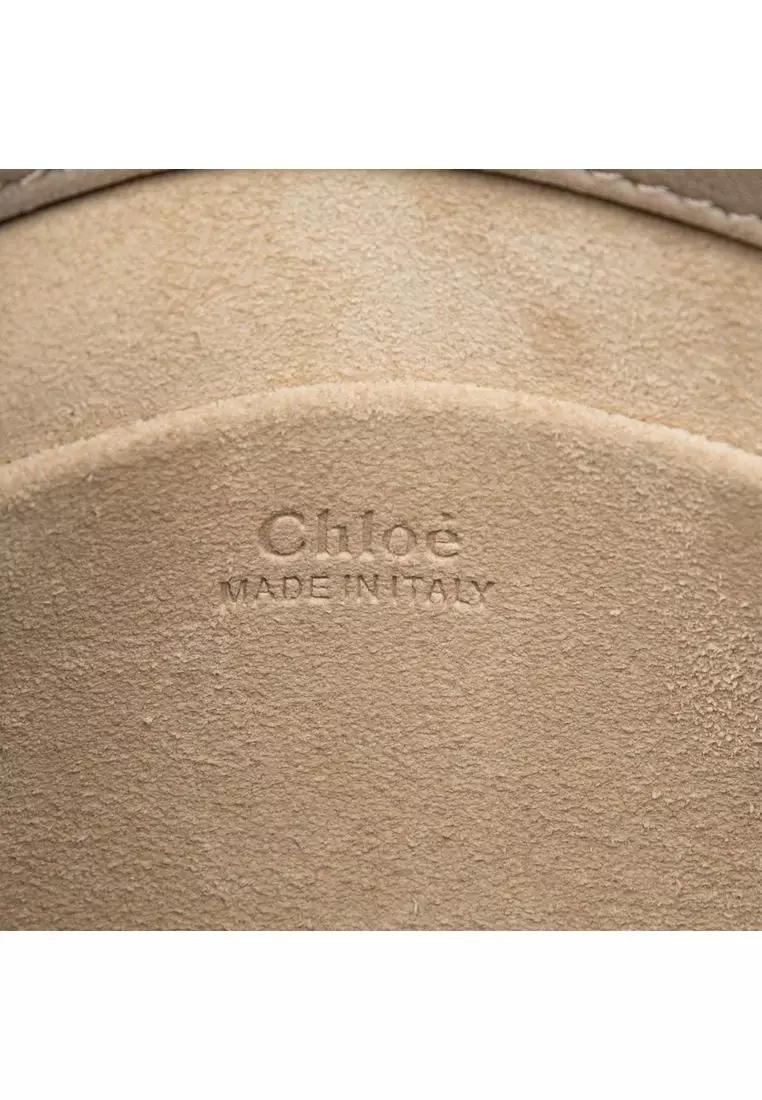Pre-Loved Chloé Small Leather Nile Bracelet Satchel