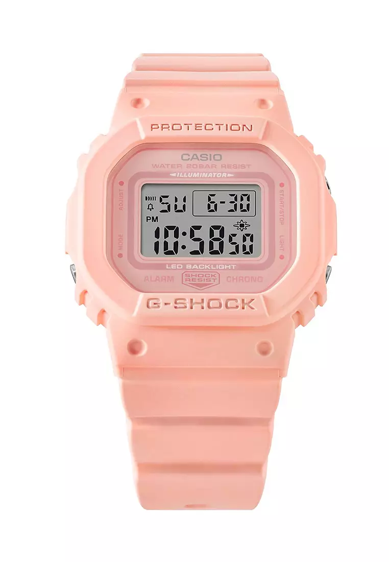 Buy GSHOCK CASIO GSHOCK BASIC COLORS GMDS5600BA Ladies' Digital