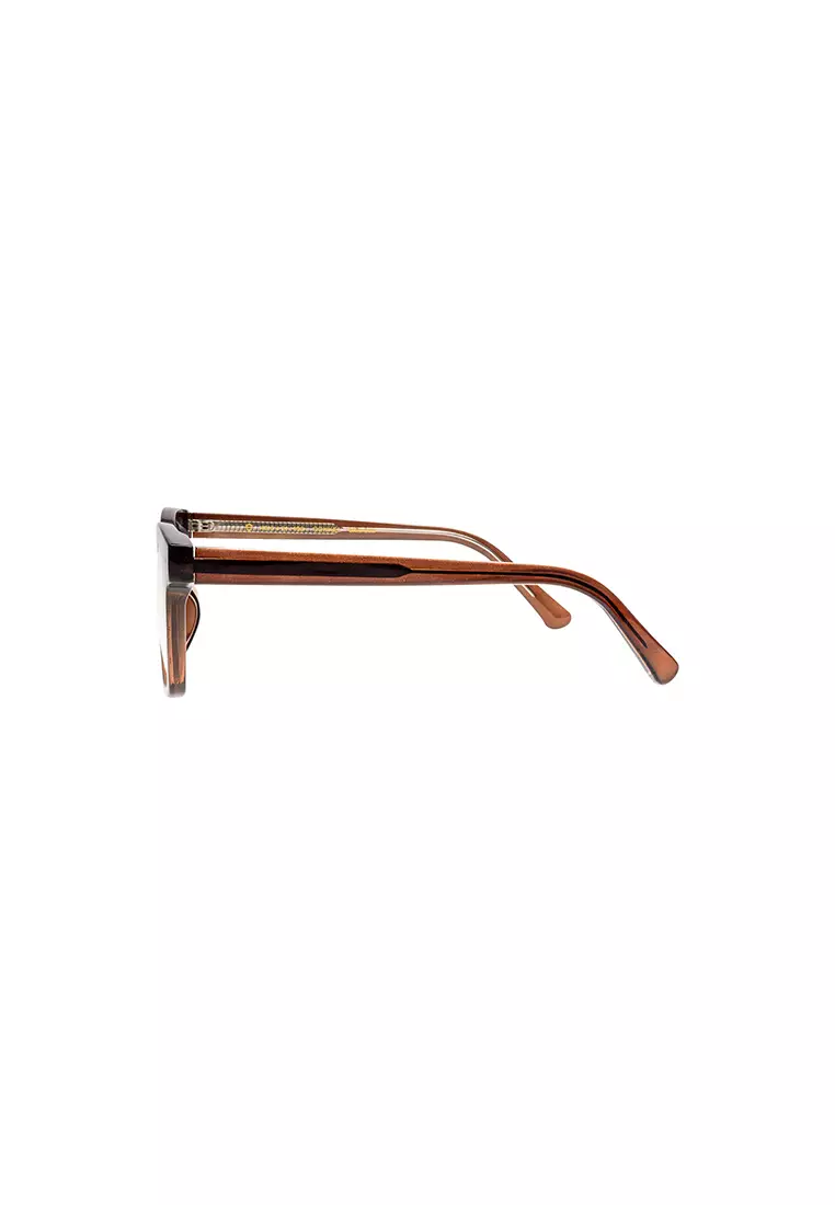 Genkei (Acetate Eyeglasses) Anti-Radiation Computer Eyeglasses for Women/Men - Melon