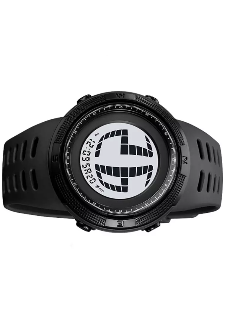 Jam Tangan Digital Pria Waterproof Many Function Strap Tali Material TPU DV57 ORIGINAL