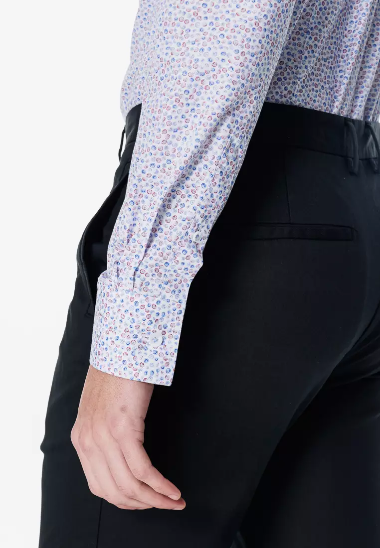 Dot Starry Sky Slim Fit Shirt