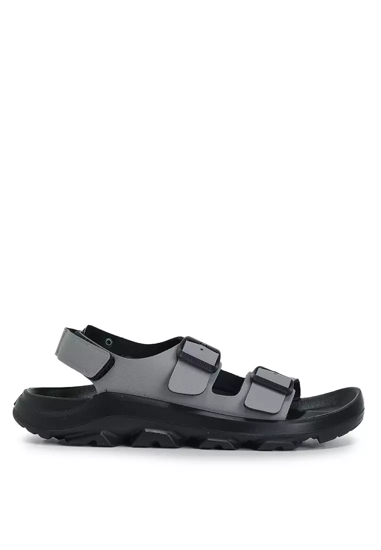 靴 BIRKENSTOCK | MOGAMI TERRA BF GREY WOMEN Birkenstock Mogami Terra Slide Sandal - Apex Whale Gray