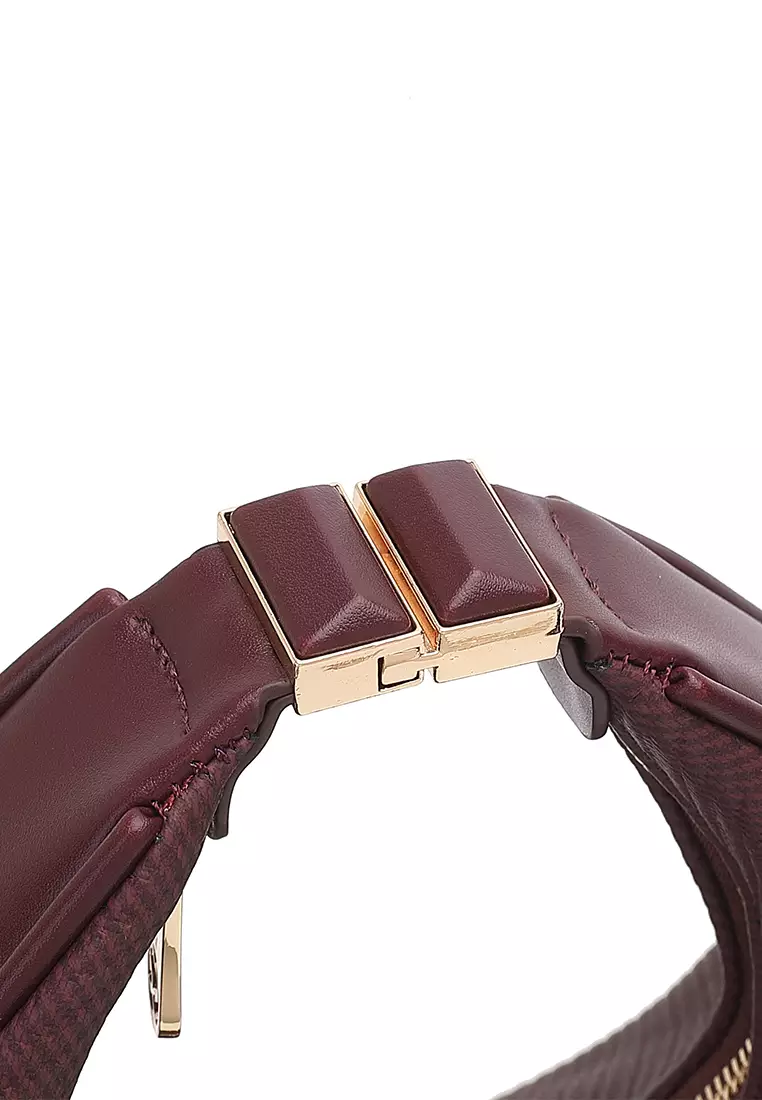 Women's Top Handle Bag / Sling Bag / Crossbody Bag / Shoulder Bag - Maroon