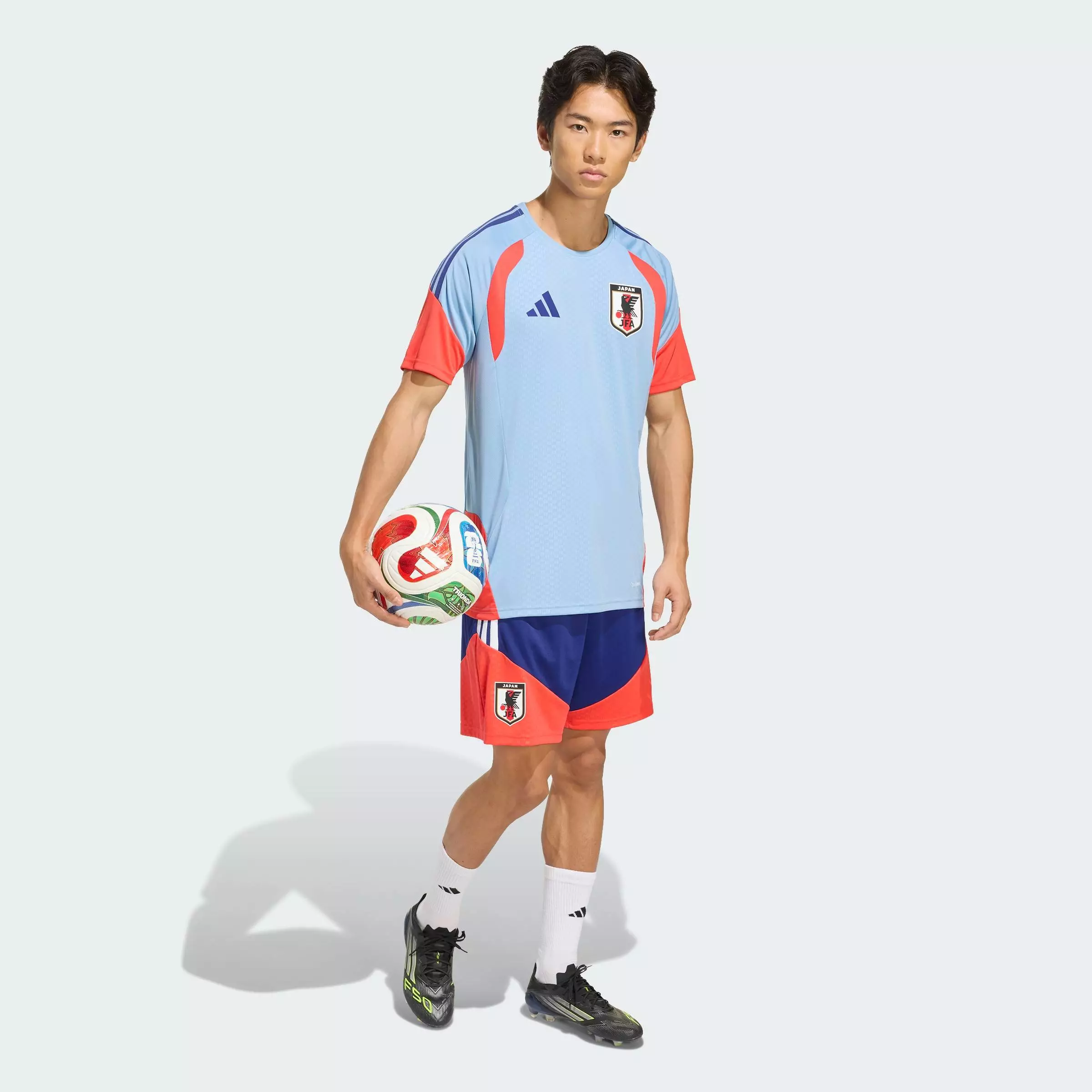 Football Japan 26 Tiro Training Jersey Men Blue JZ7110