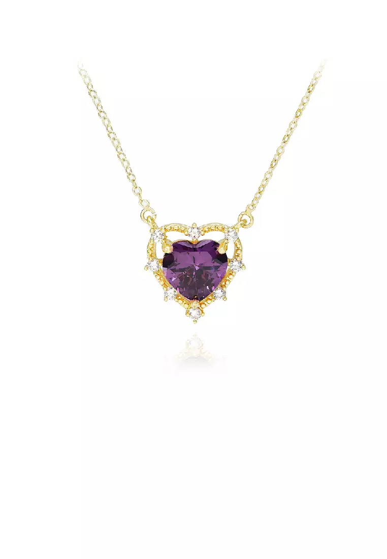 Purple pendant hotsell