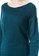 Sisley green Off Shoulder Knitted Sweater E5E10AAC4C760CGS_3