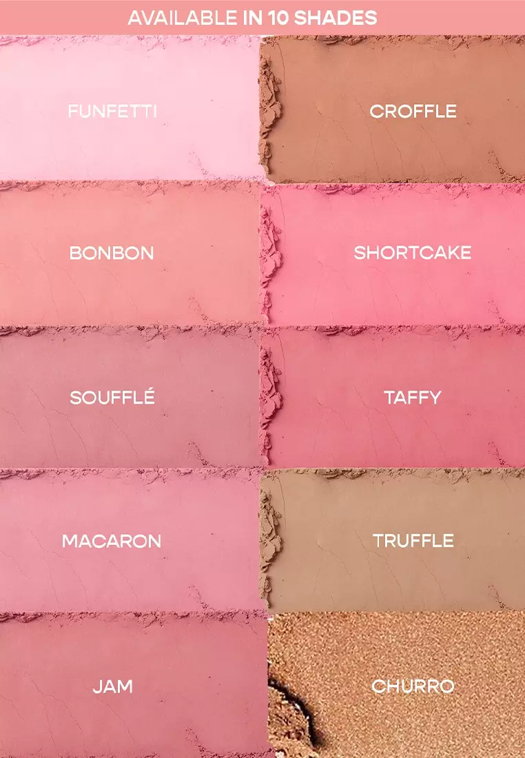 soft blur powder blush - croffle