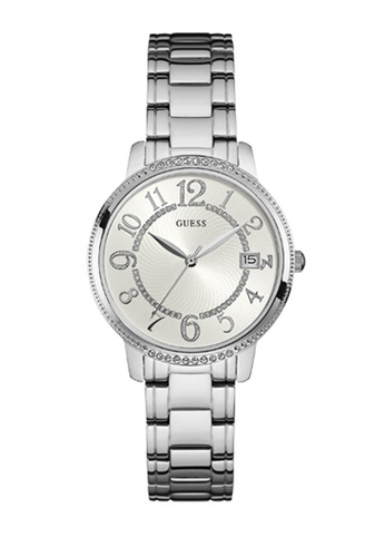 Guess Watches silver Stainless Steel Watch with Crystals U0929L1M A22E8ACE7D7FECGS_1