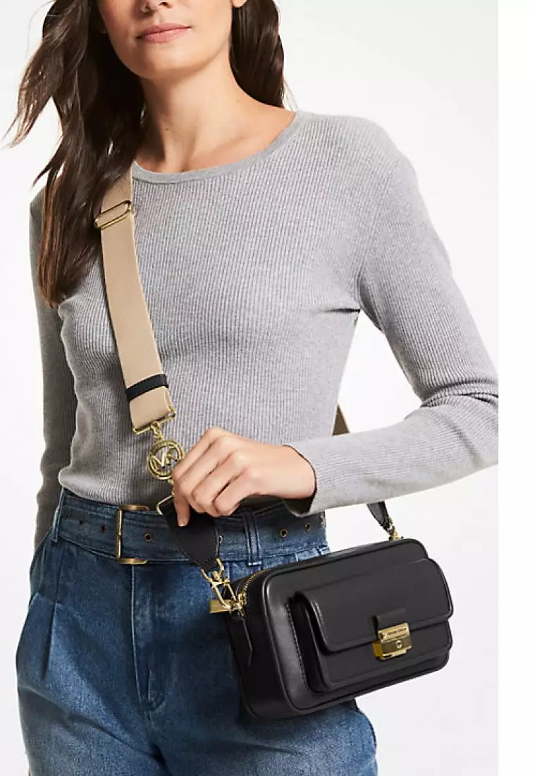 Medium nylon camera store bag michael kors
