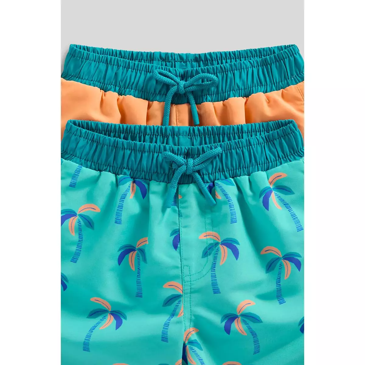 Mothercare Neon Swim Shorts - 2 Pack - Celana Renang Bayi Laki-laki (Hijau)