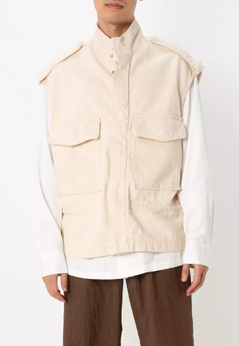 ZARA Denim Vest 2025 Buy ZARA Online ZALORA Hong Kong