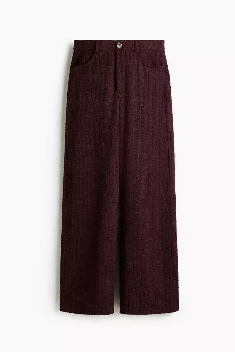 Bouclé trousers