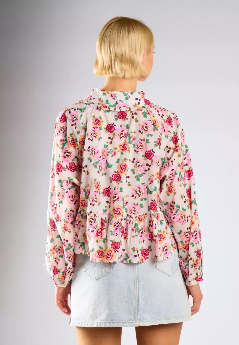 Long Puff Sleeve-Top