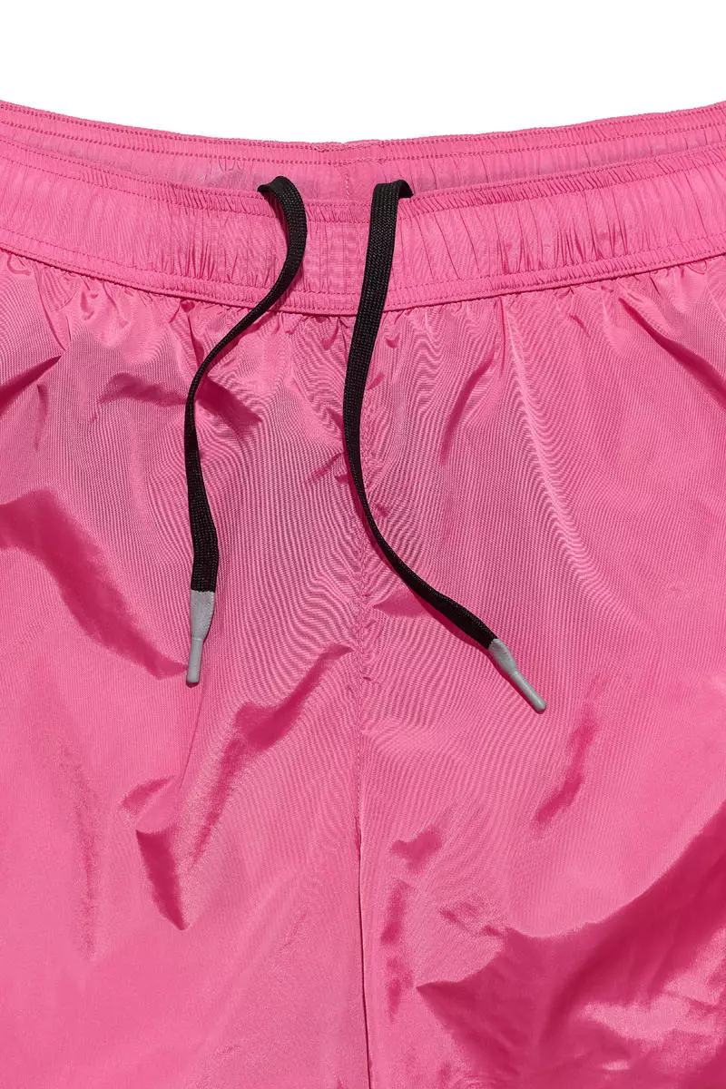 Side-stripe swim shorts