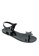 Milliot & Co. black Shaelyn Rounded Toe Sandals 63C7BSHCFF1795GS_2