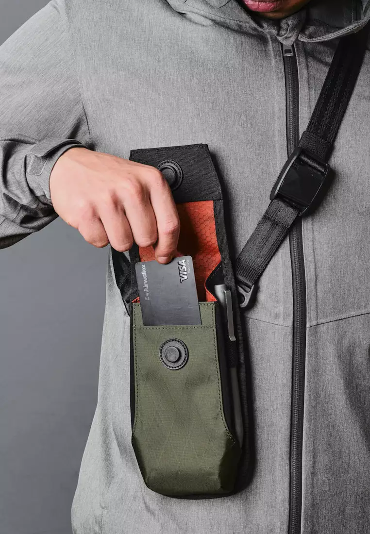 Alpaka Modular Phone Sling V2 - Dark Green VX21