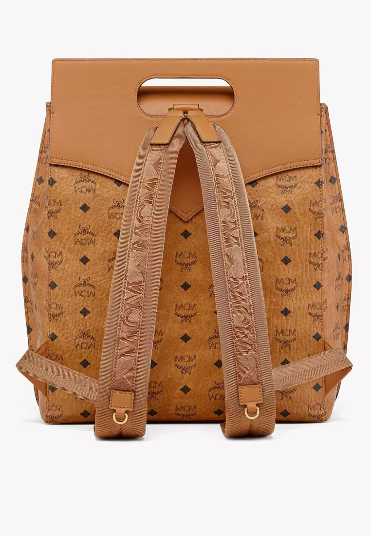 Diamond Backpack in Visetos Leather Mix