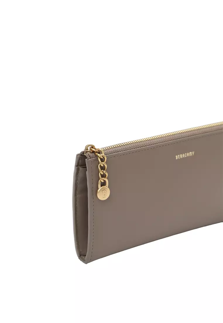L-Zip Long Wallet - Turtledove