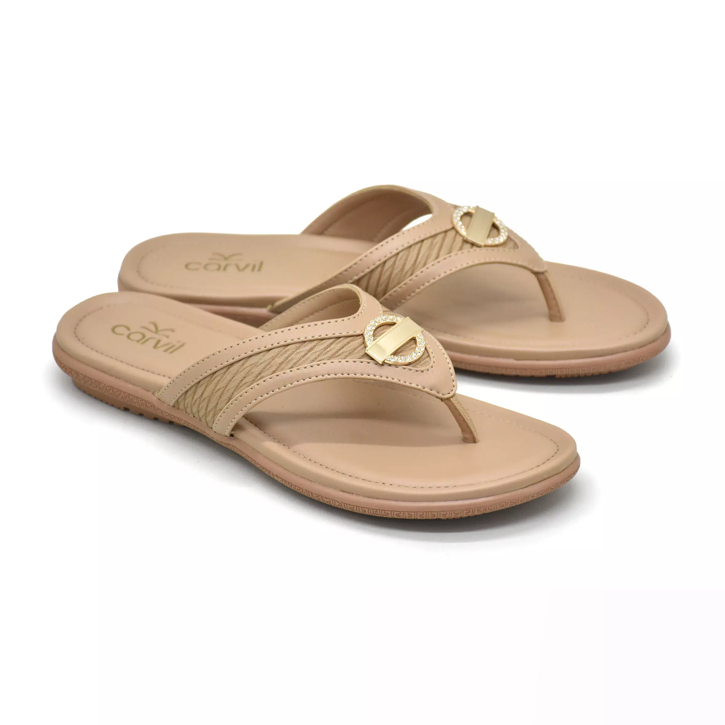 Carvil Sandal Wanita Vichi-01 L Mocca