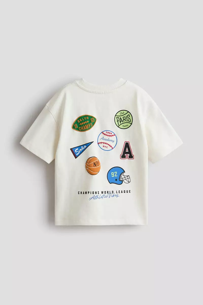 Appliquéd T-shirt