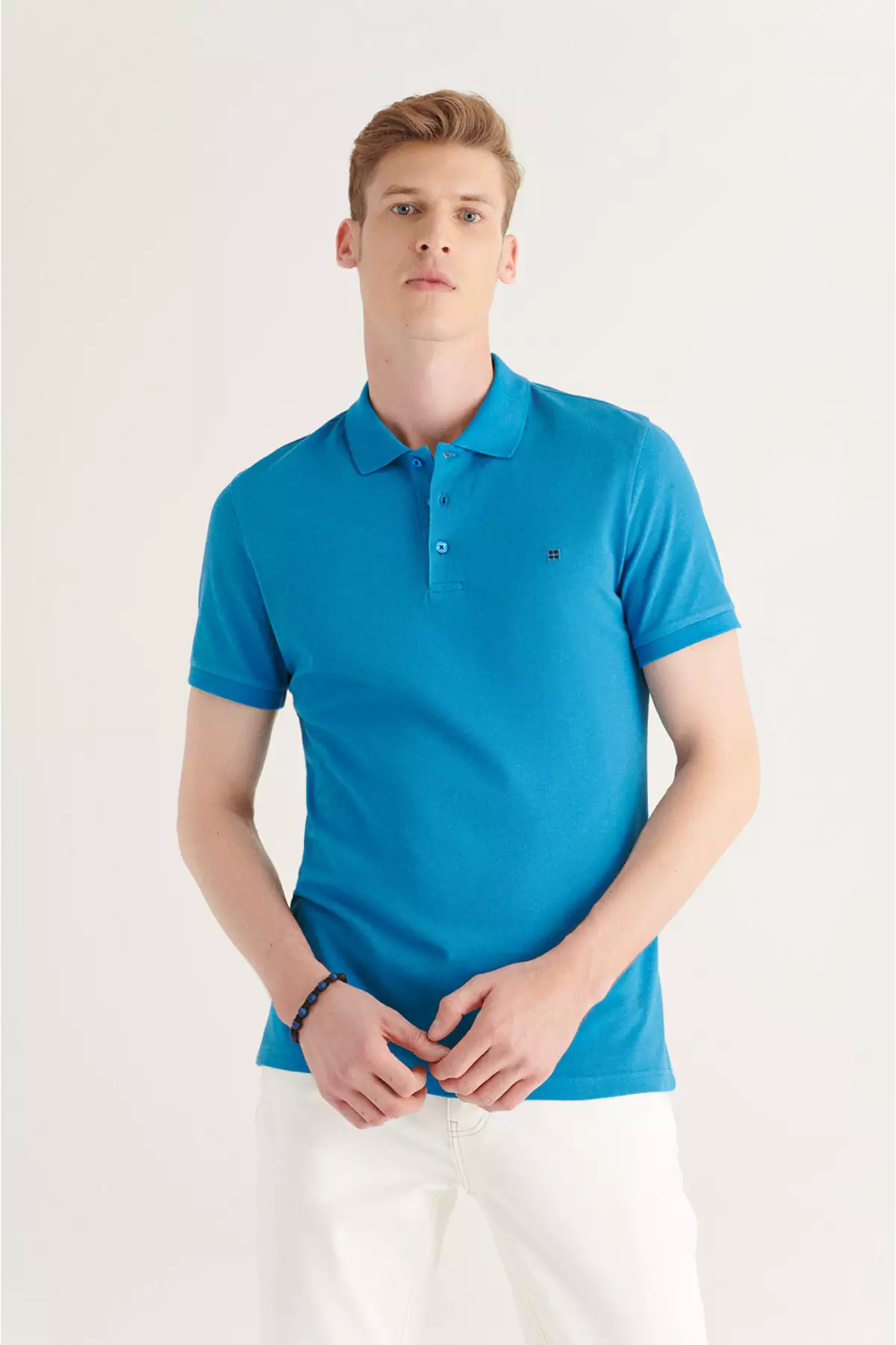 Cotton Embroidery Polo Shirt