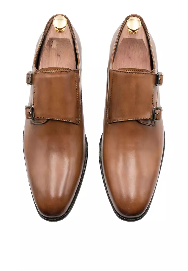 Double sales monk sneakers