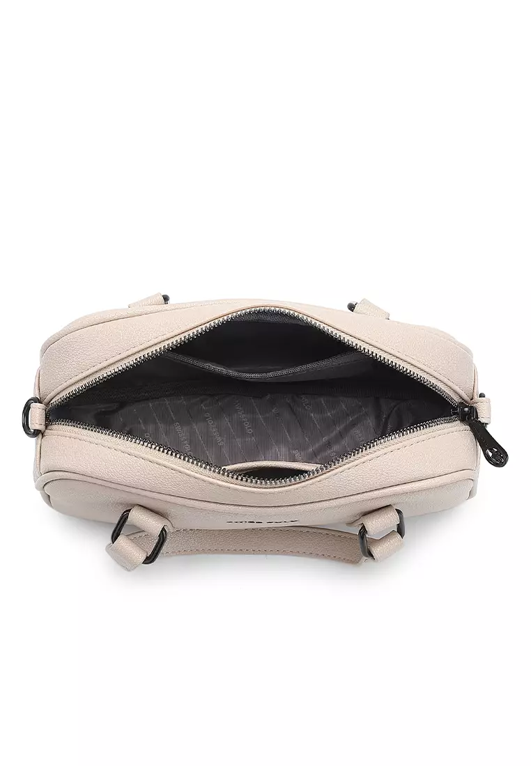 Women's Top Handle Bag / Sling Bag / Crossbody Bag - Beige