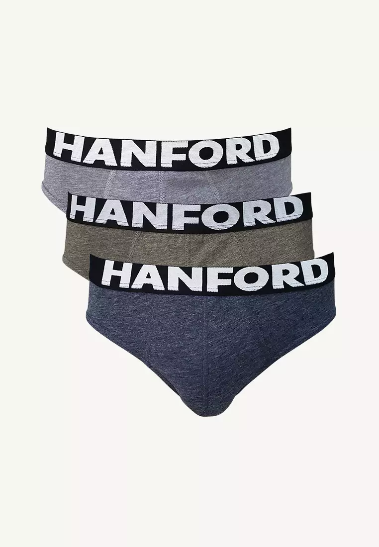 Regular Cotton Men's  Briefs Terra - Assorted Colors (3in1 Pack)