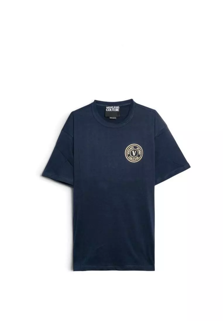 Buy Versace Jeans Couture Cotton T-Shirt Online | ZALORA Malaysia