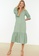 Trendyol green 3/4 Sleeves Midi Dress 35959AA7429EA8GS_4