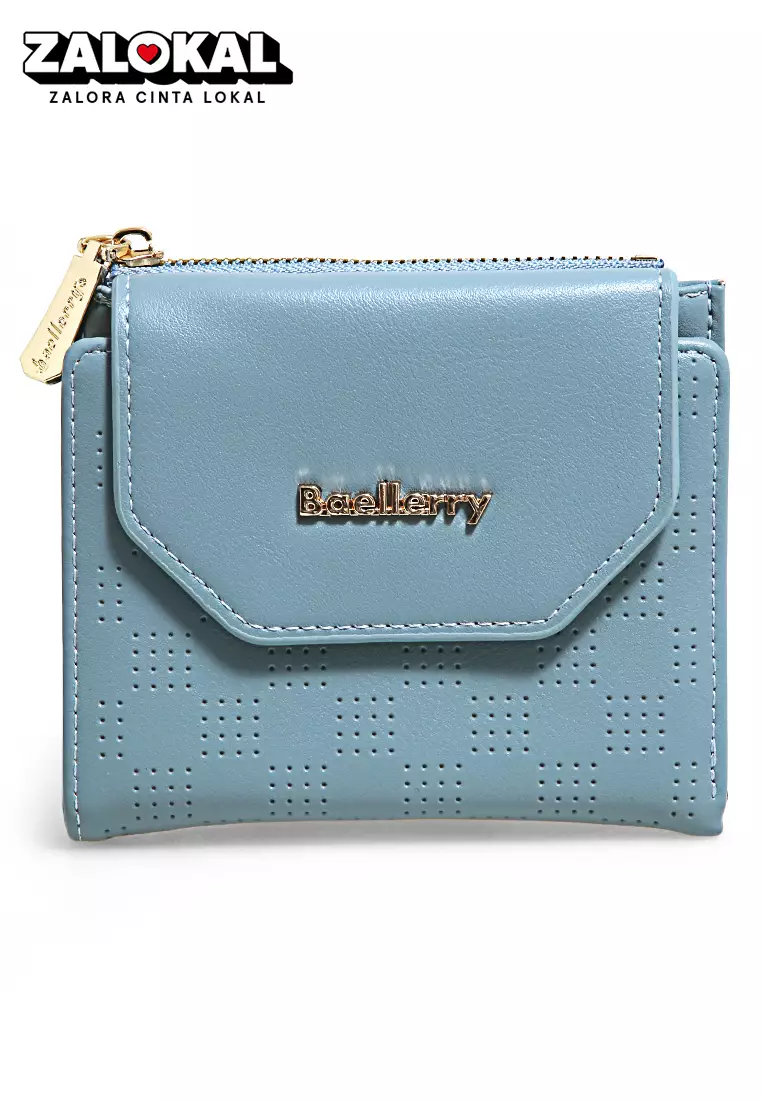 Dompet Wanita Model Pendek ELegant Design Many Slot Material Leather ORIGINAL