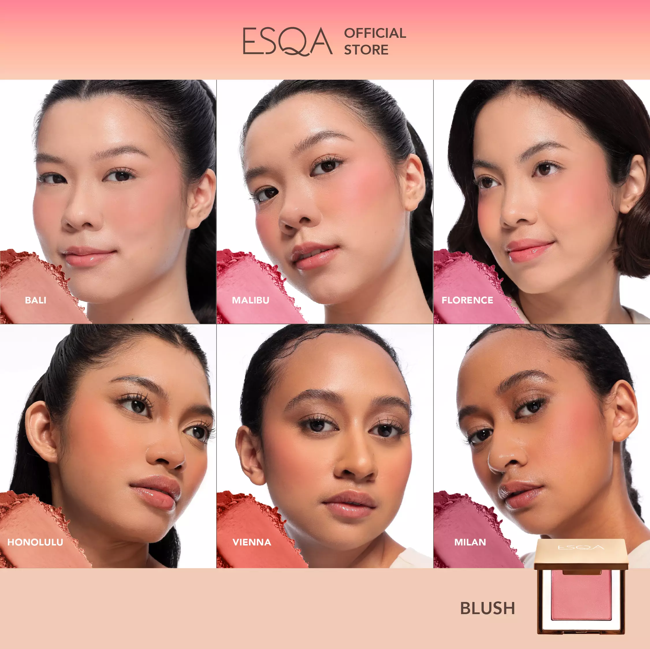 Jual ESQA ESQA Blush Malibu Original 2023 ZALORA Indonesia