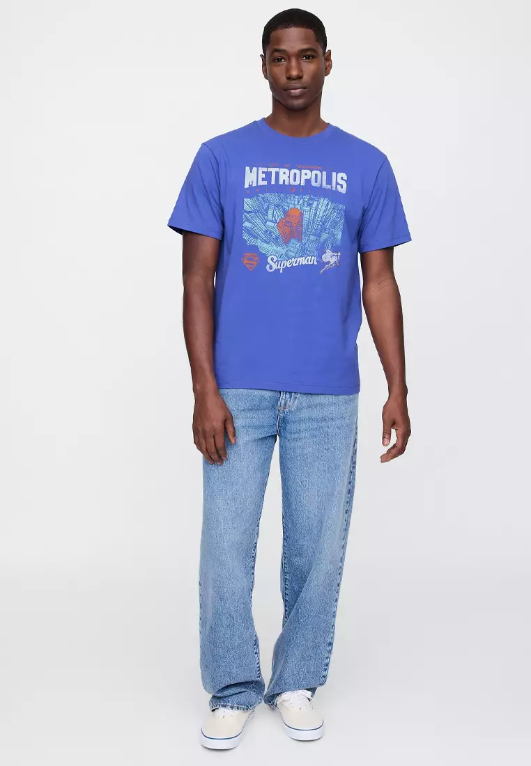 Warner Bros Superman Metropolis T-Shirt