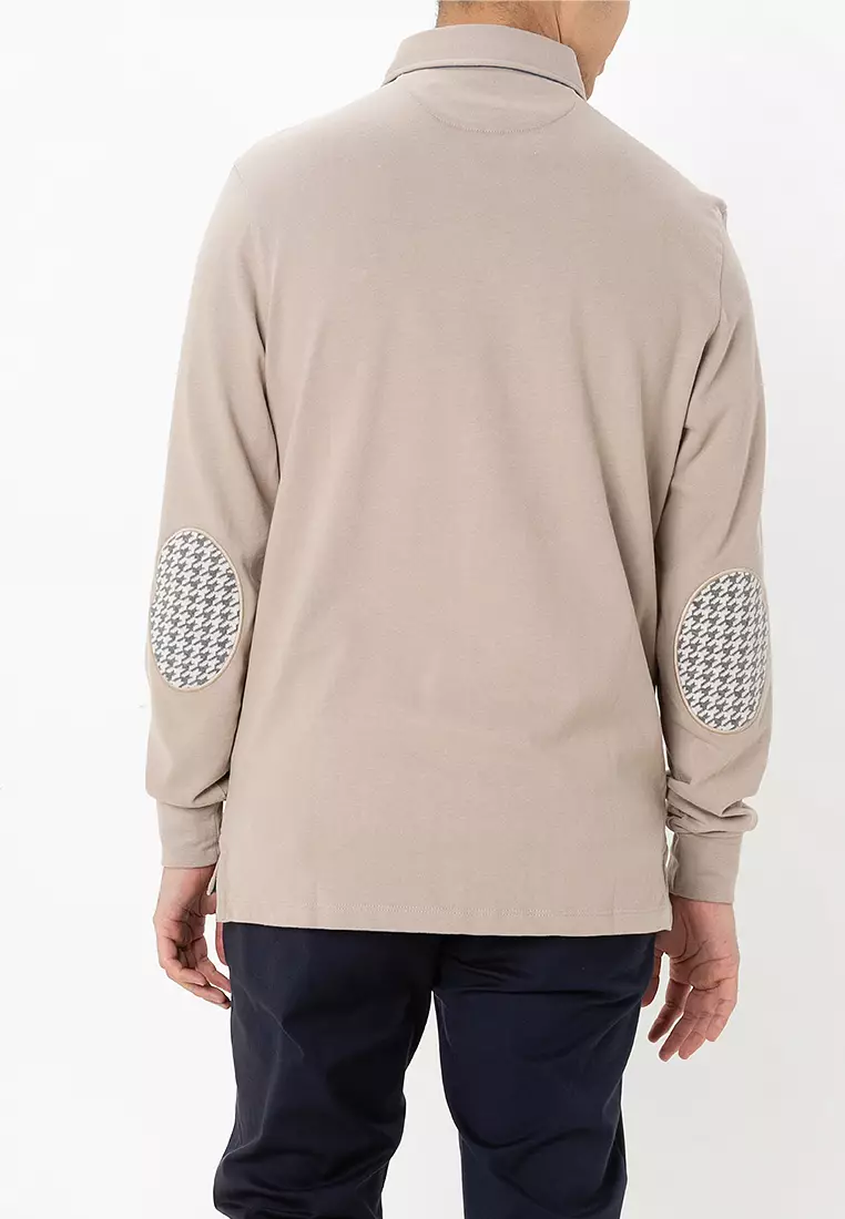 Lyle Helbow Patch Polo Shirt