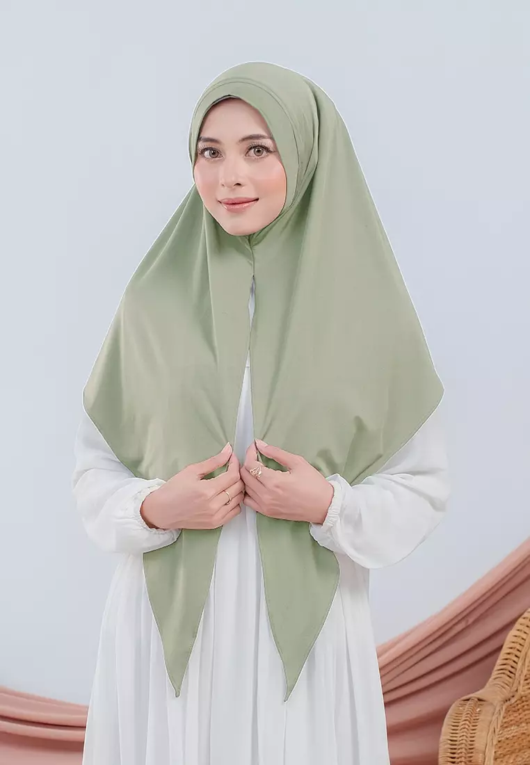 HIJAB INSTAN RANA - OLIVE
